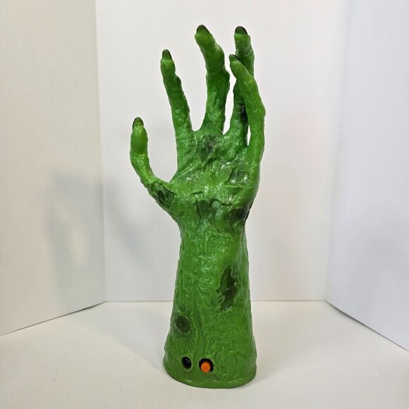 Gemmy Other - VTG Gemmy Animatronic Witch Hand Halloween Decor Prop Talking Fingers Move 90s